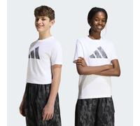 T-Shirt ADIDAS SPORTSWEAR "CAMO GRAFIK KIDS", Jungen, Gr. 164, weiß, Obermaterial: 100% Baumwolle, Shirts T-Shirt (31501551-164) weiß