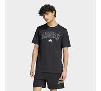 T-Shirt ADIDAS SPORTSWEAR "COLLEGIATE LINEAGE GRAFIK", Herren, Gr. XXL, schwarz, Obermaterial: 100% Baumwolle, normal, Rundhals, Shirts T-Shirt (61522618-XXL) schwarz