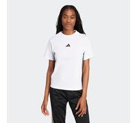 adidas Essentials 3-Streifen Baumwoll T-Shirt Damen JD0844 - white/black XXL
