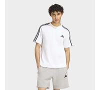 adidas - Essentials Single Jersey Left Chest Branded Tee - T-Shirt, Gr. XL, weiß (White/Black)