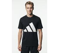 adidas Herren Shirt Essentials Big Logo Single Jersey – Schwarz/Weiß – Größe S