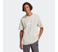 adidas Herren T-Shirt ESSENTIALS LINEAR SINGLE JERSEY Beige Größe M