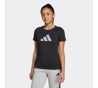 T-Shirt ADIDAS SPORTSWEAR "EVERYDAY GRAPHIC FÜR KINDER", Mädchen, Gr. 128, schwarz, Obermaterial: 100% Baumwolle, normal, Shirts T-Shirt, für Kinder und Teens, mit normaler Schnittform, aus Baumwolle
