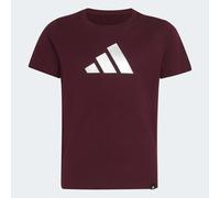 adidas Everyday Glam Graphic T-Shirt Mädchen KQ6995 - maroon 164