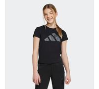 T-Shirt ADIDAS SPORTSWEAR "G ANML SJ BL T", Mädchen, Gr. 170, schwarz, Obermaterial: 100% Baumwolle, Rundhals, Shirts T-Shirt (55687614-170) schwarz