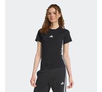 ADIDAS Damen Shirt Holiday 3-Streifen schmal geschnittenes (JM1878) S BLACK/SILVMT