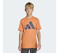 adidas - Kid's Bold Tee 160 - T-Shirt, Gr. 176, orange (DuskyOrange/RoyalBlue/DarkBlue/AuroraInk)