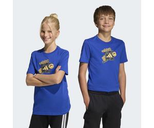 T-Shirt ADIDAS SPORTSWEAR "J CAMO TRAIN T", Mädchen, Gr. 152, royal blau, Obermaterial: 100% Baumwolle, normal, Rundhals, Shirts T-Shirt (93248017-152) royal blau