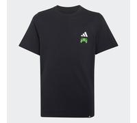 T-Shirt ADIDAS SPORTSWEAR "J GAME T 2", Jungen, Gr. 152, schwarz, Obermaterial: 100% Baumwolle, normal, Rundhals, Shirts T-Shirt, für Kinder, mit Rundhalsausschnitt, aus Baumwolle (94834734-152) schwa