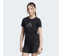 adidas Kinder Animal Print T-Shirt (Größe 170, schwarz)