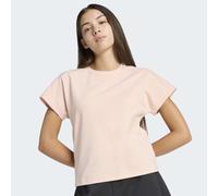 T-Shirt ADIDAS SPORTSWEAR "JG FI 3S TEE", Mädchen, Gr. 116, blush pink, pink tint, Obermaterial: 93% Baumwolle, 7% Elasthan, Shirts T-Shirt (29821303-116) blush pink, pink tint