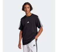Adidas Essentials 3 Stripes Single Jersey Kurzarm-t-shirt XL Black / White 2