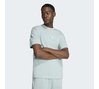 T-Shirt ADIDAS SPORTSWEAR "M A SZN T", Herren, Gr. M, blau (wonder sage), Obermaterial: 100% Baumwolle, normal, Rundhals, Shirts T-Shirt, mit sportlichem Stil, Kurzarmdesign, ohne Verschluss, aus Baum