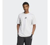T-Shirt ADIDAS SPORTSWEAR "M C PHOTO TEE", Herren, Gr. XL, grau (light grau heather), Obermaterial: 100% Baumwolle, Shirts T-Shirt, Rückenprint (67499052-XL) light grau heather