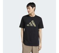 T-Shirt ADIDAS SPORTSWEAR "M CAMO LOGO T", Herren, Gr. 3XL, schwarz, Obermaterial: 100% Baumwolle, normal, Rundhals, Shirts T-Shirt, mit Rundhalsausschnitt, ohne Verschluss, aus Baumwolle, normale Län