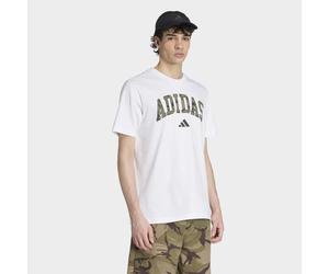 T-Shirt ADIDAS SPORTSWEAR "M CAMO SCRIPT T", Herren, Gr. M, weiß, Obermaterial: 100% Baumwolle, Shirts T-Shirt, für Erwachsene, sportlicher Stil, ohne Verschluss, Basic-Design (92834117-M) weiß