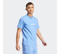 T-Shirt ADIDAS SPORTSWEAR "M LIN SJ T", Damen, Gr. M, blau (blau fusion, weiß), Obermaterial: 100% Baumwolle, normal, Rundhals, Shirts T-Shirt (77601740-M) blau fusion, weiß