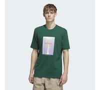 T-Shirt ADIDAS SPORTSWEAR "M OUTSD FALLS T", Herren, Gr. L, grün (collegiate grün), Obermaterial: 100% Baumwolle, Rundhals, Shirts T-Shirt, für Erwachsene (41212348-L) collegiate grün