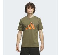 Adidas Rock Camo Graphic Herren T-Shirt, grün L