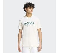 T-Shirt ADIDAS SPORTSWEAR "M TST DNK T", Herren, Gr. S, sanftes weiß, Obermaterial: 100% Baumwolle, normal, Rundhals, Shirts T-Shirt (32319544-S) sanftes weiß