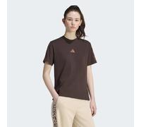 adidas Damen Seasonal Essentials Animal Print T-Shirt (Größe L, aurora coffee-multicolor-brown)