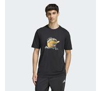 T-Shirt ADIDAS SPORTSWEAR "SNACK POPCORN GRAFIK", Herren, Gr. XXL, schwarz, Obermaterial: 100% Baumwolle, Shirts T-Shirt (71320669-XXL) schwarz