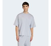 T-Shirt ADIDAS SPORTSWEAR "SOFT LUX", Herren, Gr. S, halo silber, Obermaterial: 100% Baumwolle, normal, Rundhals, Shirts T-Shirt (32526722-S) halo silber