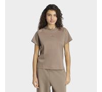T-Shirt ADIDAS SPORTSWEAR "SOFT LUXUS", Damen, Gr. XS, khaki six, Obermaterial: 100% Baumwolle, Rundhals, Shirts T-Shirt (95041226-XS) khaki six