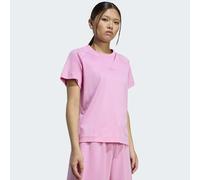 T-Shirt ADIDAS SPORTSWEAR "SOFT LUXUS", Damen, Gr. XXL, st tropic bloom, Obermaterial: 100% Baumwolle, Rundhals, Shirts T-Shirt (66758126-XXL) st tropic bloom