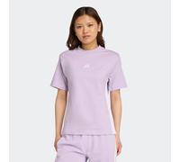 T-Shirt ADIDAS SPORTSWEAR "W 3S SJ T", Damen, Gr. M, weiß (powder plum, weiß), Obermaterial: 100% Baumwolle, normal, Rundhals, Shirts T-Shirt (52456118-M) powder plum, weiß