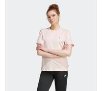 T-Shirt ADIDAS SPORTSWEAR "W CAT T3", Damen, Gr. L, rosa (sandy pink), Obermaterial: 100% Baumwolle, Rundhals, Shirts T-Shirt, Kurzarmdesign, bequemer Rundhalsausschnitt, aus Baumwolle (23502136-L) sa