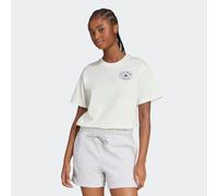 T-Shirt ADIDAS SPORTSWEAR "W FARMMKT T", Damen, Gr. L, weiß (sanftes weiß), Obermaterial: 100% Baumwolle, Shirts T-Shirt (97338068-L) sanftes weiß