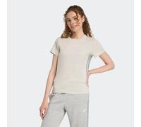 T-Shirt ADIDAS SPORTSWEAR "W HOL TEE", Damen, Gr. XS, wonder aluminium, silber metallic, Obermaterial: 100% Baumwolle, Rundhals, Shirts T-Shirt, schmal geschnittene Passform, Rundhalsausschnitt (19179