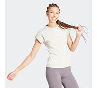 T-Shirt ADIDAS SPORTSWEAR "W LIN SJ T", Damen, Gr. XS, grau (wonder aluminium, weiß), Obermaterial: 100% Baumwolle, normal, Rundhals, Shirts T-Shirt, Basic T-Shirt aus weichem Material (68500528-XS) w