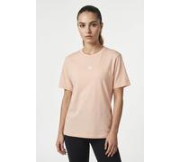 T-Shirt ADIDAS SPORTSWEAR "W SL SJ T", Damen, Gr. M, rosa (blush pink, weiß), Obermaterial: 100% Baumwolle, normal, Rundhals, Shirts T-Shirt, Basic Design, Rundhalsausschnitt, mit kleinem 3-Streifen L