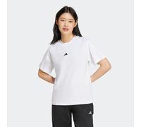 T-Shirt ADIDAS SPORTSWEAR "W SL SJ T", Damen, Gr. XS, schwarz-weiß (weiß, schwarz), Obermaterial: 100% Baumwolle, normal, Rundhals, Shirts T-Shirt, Basic Design, Rundhalsausschnitt, mit kleinem 3-Stre