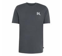 adidas Herren Summer Embroidered Slides Graphic Shirt, Grey six, M