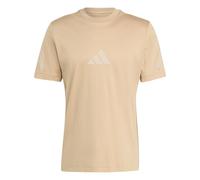 adidas Z.N.E. T-Shirt Herren - beige/weiß - S