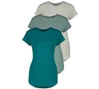 T-Shirt ALIFE & KICKIN "Damen AriAK", Damen, Gr. XXL, alpine frost, 95% Viskose, 5% Elasthan, Shirts T-Shirt (59696541-XXL) alpine frost