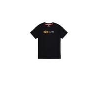 Alpha Industries Label Kurzarm-t-shirt M Black