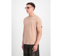 Alpha Industries Herren Backprint T, Dusty Coral, L