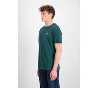 Alpha Industries Herren T-Shirt Backprint 100% Baumwolle Force Grün XXL