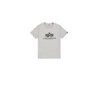 Alpha Industries Basic Kurzarm-t-shirt S Grey Heather