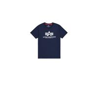 Alpha Industries Basic V-Neck T T-Shirt für Herren Ultra Navy