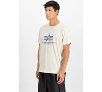 Alpha Industries - Basic T-Shirt - Vintage White/Night Purple XL