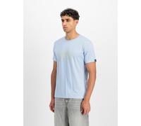 Alpha Industries Herren Basic BL T-Shirt, Artic Blue, XXL