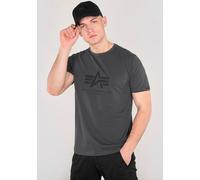Alpha Industries Basic Kurzarm-t-shirt 2XL Greyblack / Black
