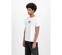 Alpha Industries - Basic T ML T-Shirt für Männer - Größe 3XL - Weiß