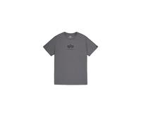 ALPHA INDUSTRIES Herren Basic T Ml T-Shirt, Grau , XXL