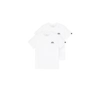 Alpha Industries T-Shirt Herren weiß, XS